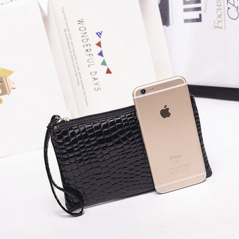 Luxury Crocodile Pattern Women's Wallet