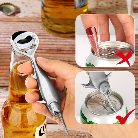Swordfish Style Beer Bottle Opener