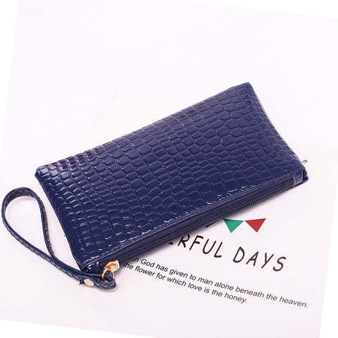Luxury Crocodile Pattern Women's Wallet