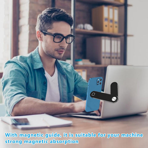 Magnetic Laptop Side Mount Stand