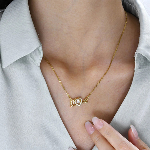 'Love' Pendant Necklace