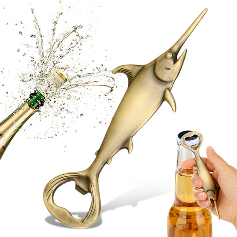 Swordfish Style Beer Bottle Opener