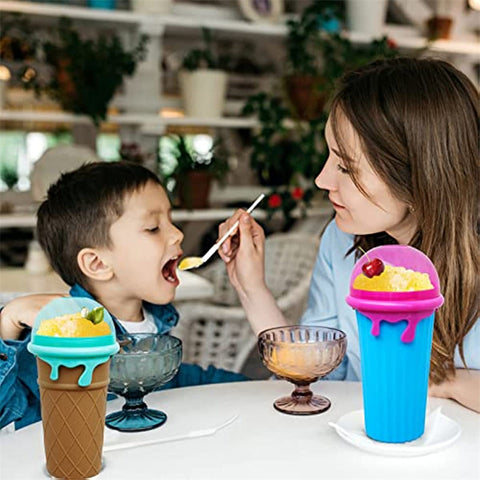 Ice Cream Style Slushy Maker Cup