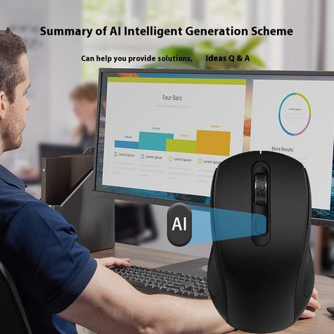 Wireless Dual Mode AI Mouse
