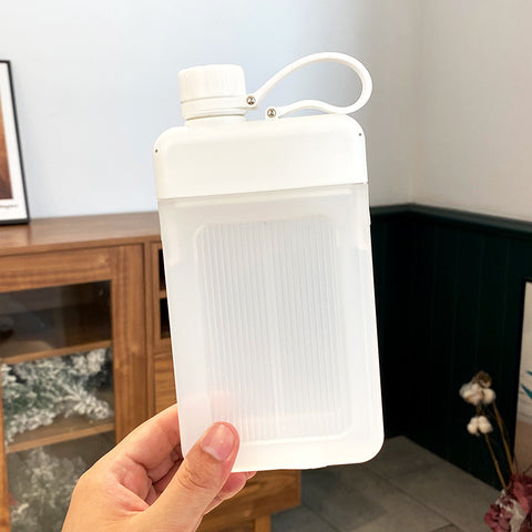 Flat Water Bottle