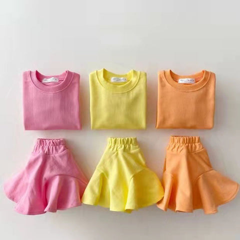 Candy Color Baby Leisure Suit