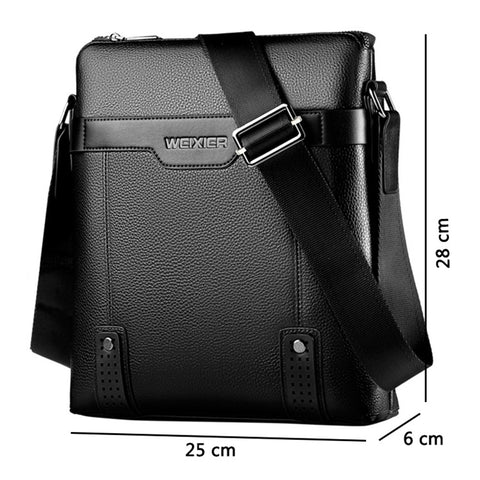 Men’s Leather Messenger Bag