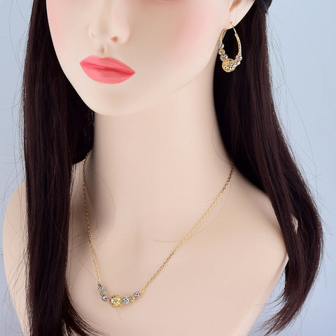 Cutout Bead Jewelry Set