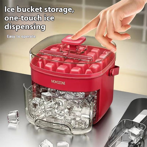 Press-Type Portable Ice Tray