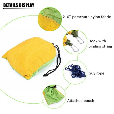 Portable Double Camping Hammock