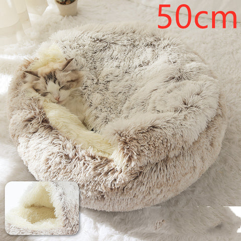 Dog and Cat Winter Bed
