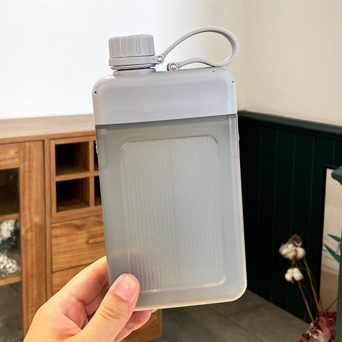 Flat Water Bottle
