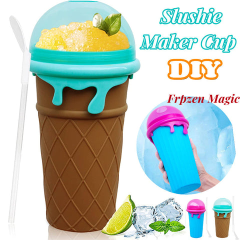 Ice Cream Style Slushy Maker Cup