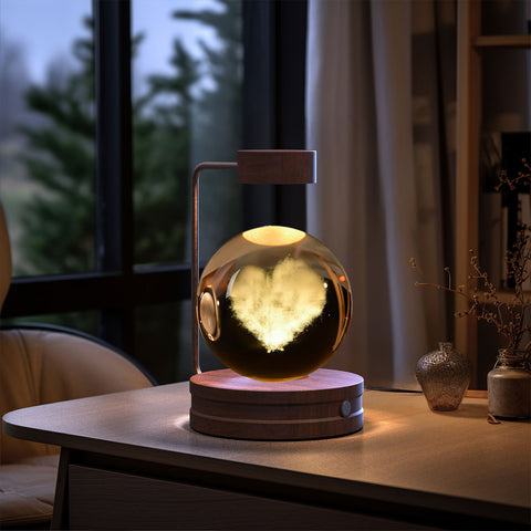3D Crystal Ball Night Light