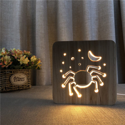 Creative Halloween Spider Theme Light