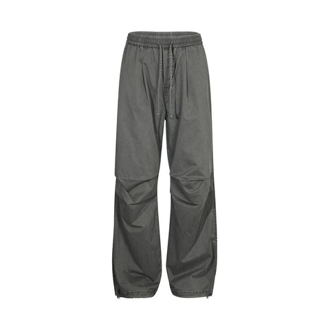 Pleated Paratrooper Casual Trousers for Men