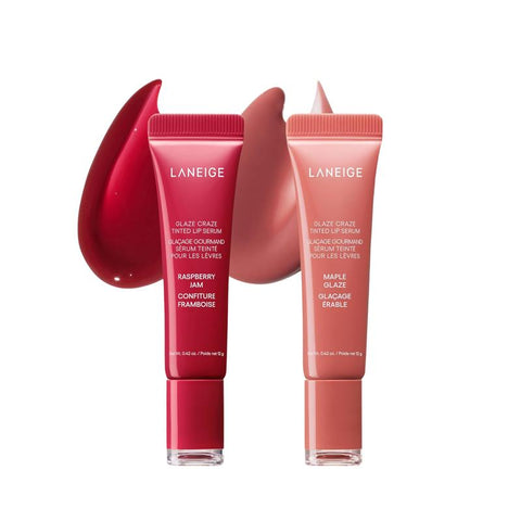 Laneige Glaze Craze Tinted Lip Serum Bundles, Lip Care, Moisturizing