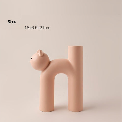 Cute Cat Vase