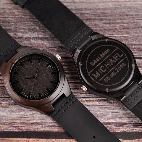 Wood Men's Quartz Watch