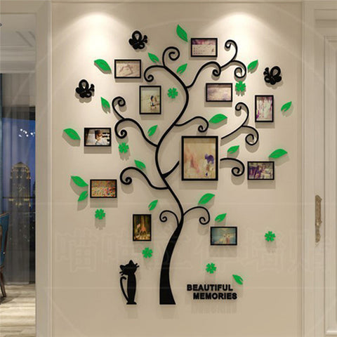 Family Tree Photo Frame Wall Sticker