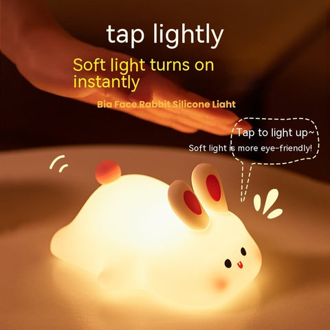 Touch Sensor Silicone LED Night Light Lamp