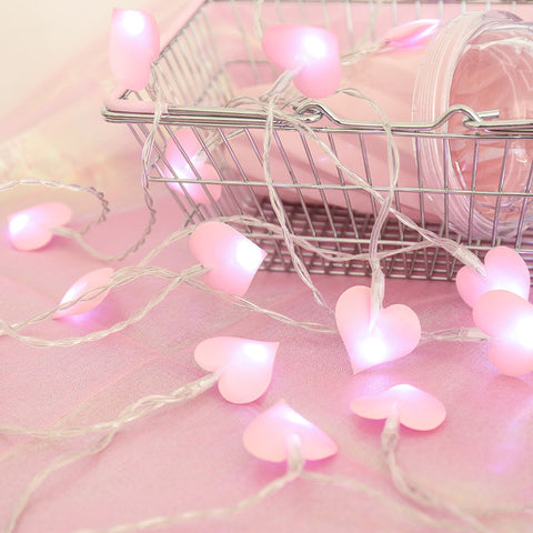 Led Curtain Heart String Light