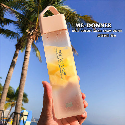 Portable Plastic Water Bottle