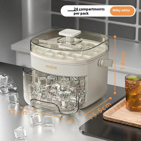 Press-Type Portable Ice Tray