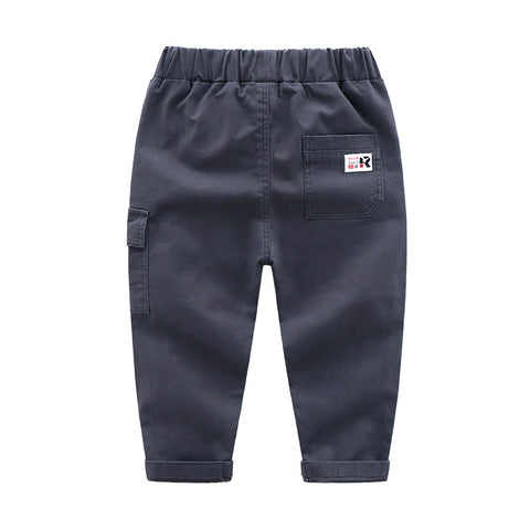 Children's Cotton Slim Feet Casual Pant
