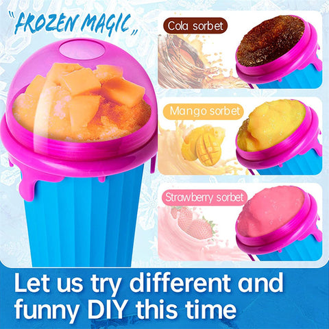 Ice Cream Style Slushy Maker Cup