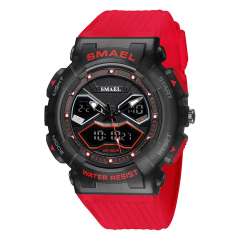 SMAEL Dual Display Digital Electronic Watch