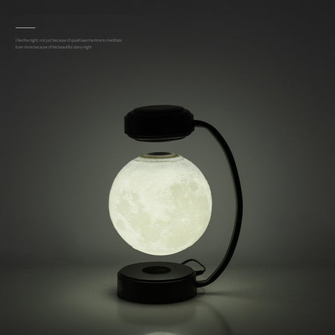 Magnetic Floating 3D Levitating LED Moon Lamp