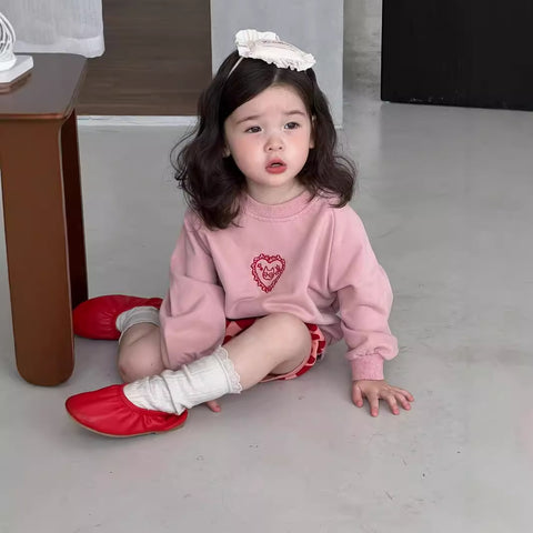 Baby Two-piece Sweater and Shorts Set