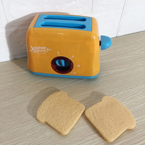 Toys for Girls 3-6 Years Kitchen Appliances Toy, Kids Kitchen Pretend with Realistic Light and Sounds, Play Kitchen for Kids Ages 4-8