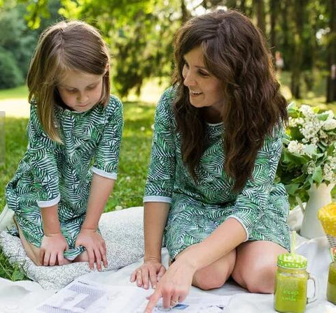 Matching Printed Skirt