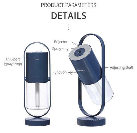 Magic Shadow USB Humidifier & Night Light