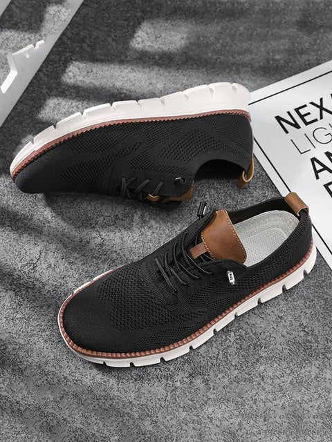 Men'S Business Casual Lace up Low Top Sneakers, Shoes for Men, Fall Breathable Comfortable Sports Running Casual Shoes, Male All-Match round Toe Casual Shoes Sneakers Athletic Shoes, Gift Trainers for Men
