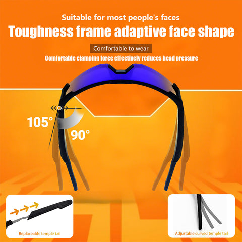 Outdoor Sports Bluetooth Glasses