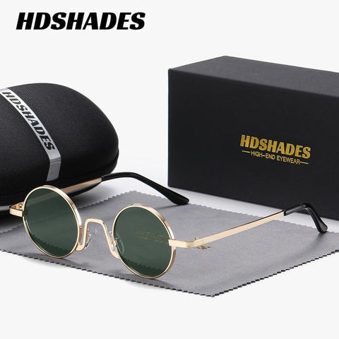 Mother'S Day Gift HDSHADES Unisex Classically Designed Full-Frame Sunglasses round Frame Durable Play Golf Sunglasses UV400