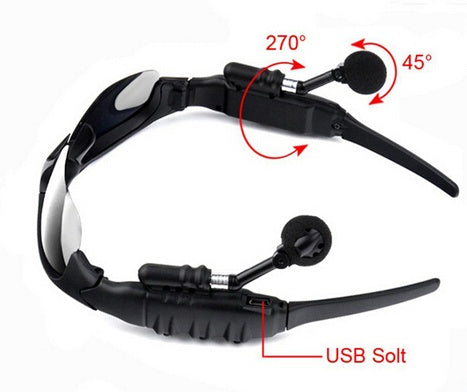 Outdoor Bluetooth Glasses With Headset