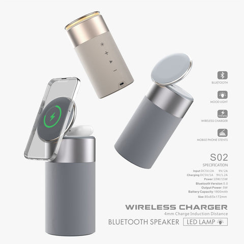 Multi Functional Wireless Charger