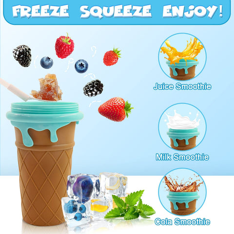 Ice Cream Style Slushy Maker Cup