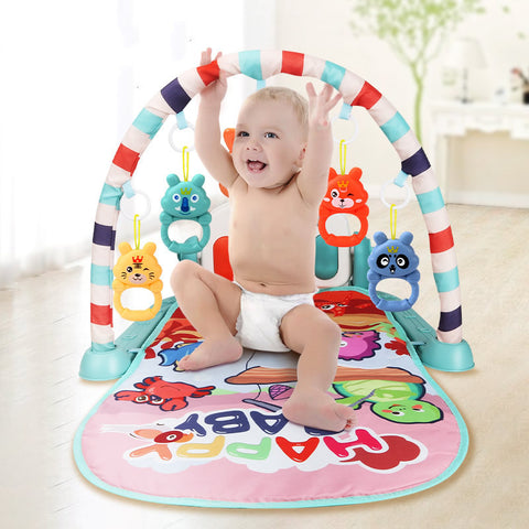 Pedal Kick Play Gym with Music & Lights