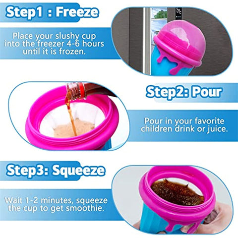 Ice Cream Style Slushy Maker Cup