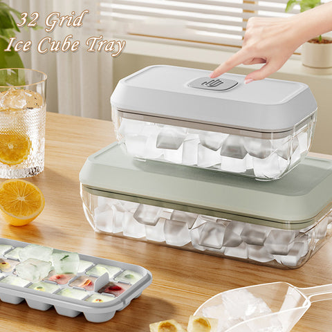 Ice Cube Tray With Storage Box