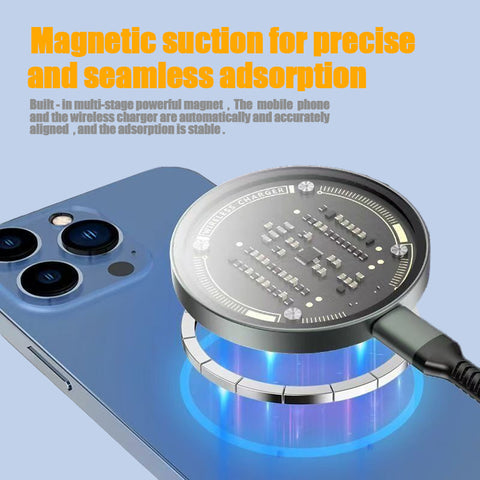 Fast Qi Wireless Magnetic Charging Pad