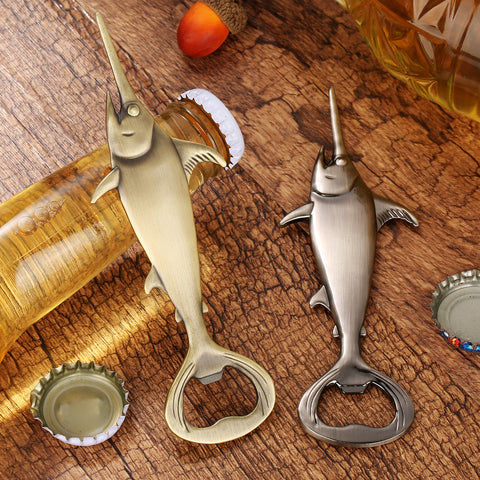 Swordfish Style Beer Bottle Opener
