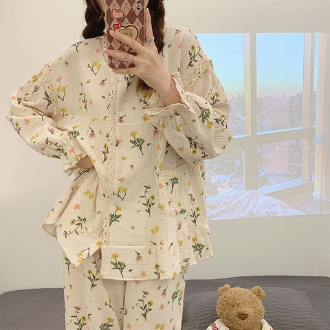 Printed Pajama Set for Women