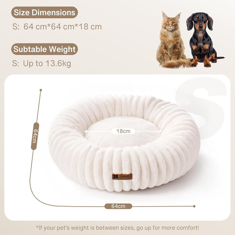 MewooFun Donut Pet Bed