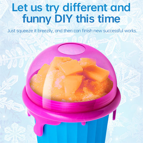 Ice Cream Style Slushy Maker Cup